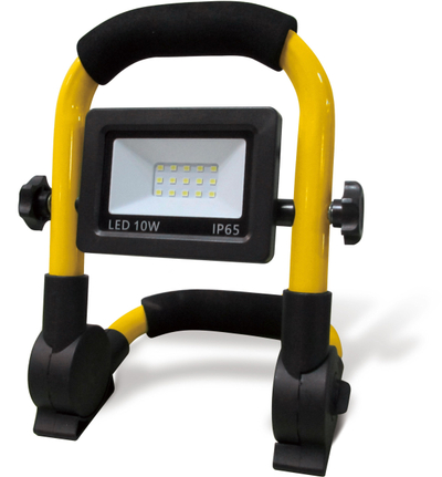 Reflektor portativ LED Ledvance FLOODLIGHT FLED-709P4, 10W, IP65, i verdhë