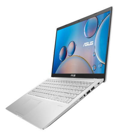 Laptop Asus X515 A516KA, 15.6" FHD, Celeron N4500, 8GB RAM, SSD 512GB, сребрен