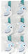 Set dekorativ kapëse druri Craft with Fun Bird, 6 copë, shumëngjyrëshe