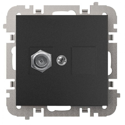 Prizë TV ELEKTRO PLAST SANTRA 1x, tip FF, e zezë