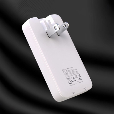 Karikues muri Dudao GaN A65Q, 65W, USB-A USB-C PD, i bardhë