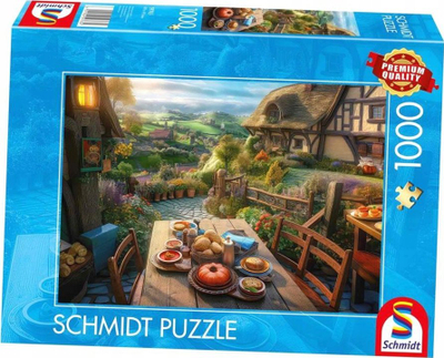 Puzzle Schmidt Spiele Breakfast with a View, 1000 copa, shumëngjyrësh