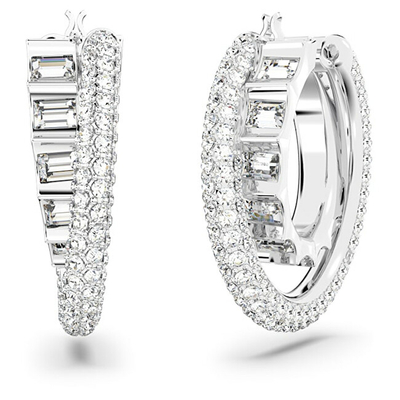 Vathë për femra Swarovski Rota 5623483, transparent/argjendtë