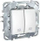 Çelës Schneider Electric Unica Plus LouverEd Polar, i bardhë 