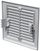 Grilë ajrimi DYMO MV 250x250 mm, plastike, e bardhë