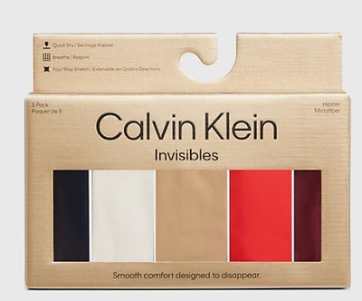 Set mbathje për femra Calvin Klein, 5 palë, shumëngjyrëshe
