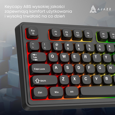 Tastierë mekanike AF98 Wireless, RGB, tri-mode, bateri 4000 mAh, e zezë