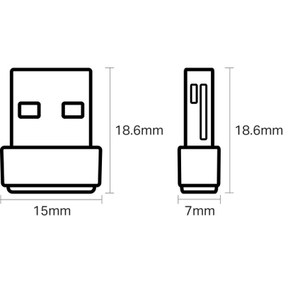 TP-Link Archer T2U Nano - AC600 Nano Dual Band Wi-Fi USB Adapter