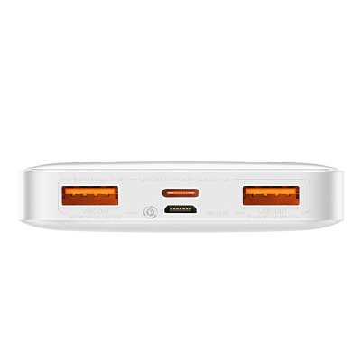 Powerbank Baseus Bipow PPBD10K, 10000mAh, 20W, i bardhë