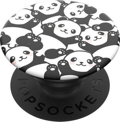Mbajtëse telefoni PopSockets Thumb Pop Pandamonium Gen 2, për smartphone, plastike, shumëngjyrëshe