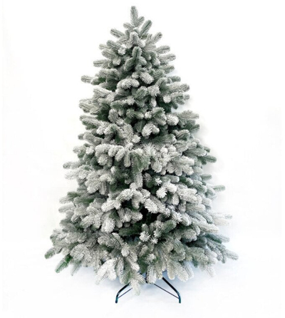 Pemë Krishtlindjesh Mexen Lux Snowy, PE, 160 cm, e gjelbër