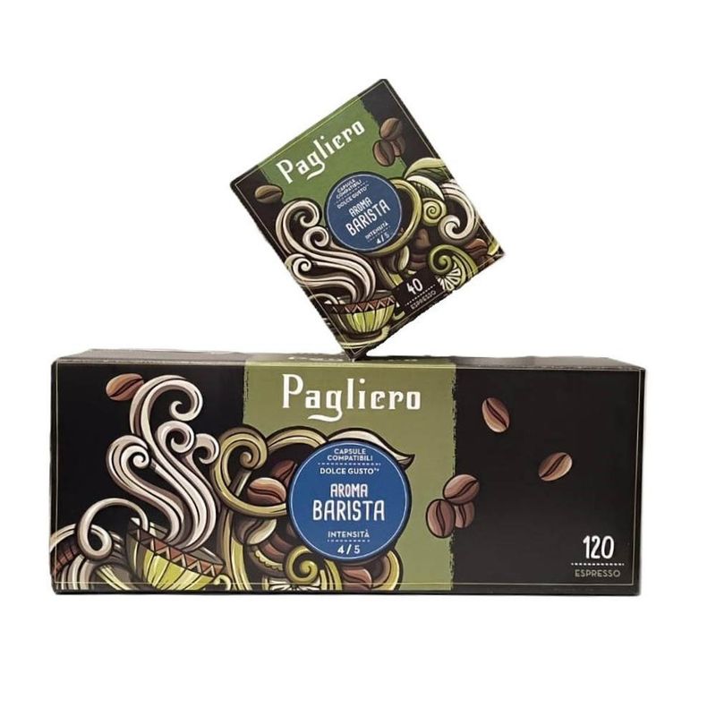 Pagliero Barista per sistemin Dolce Gusto® (120 kapsula)