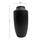 Dekor tavoline qeramike Galad Φ16x32Hcm (HM4588.02), zezë