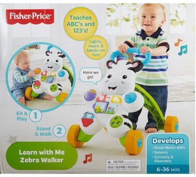 Karrocë për ecje Fisher-Price Zebra (DPL53)