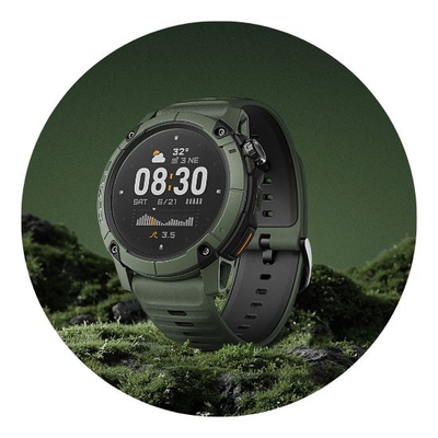 Orë sportive Coros Nomad, GPS, smartwatch, jeshile