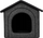 Shtëpi për qen HobbyDog Doghouse, 55x60x60, palosëse, shumëngjyrëshe