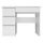 Tavolinë pune Topeshop Mijas, 98 x 51 cm, 4 sirtarë, e bardhë