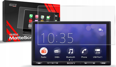 Film mbrojtës mat GRIZZ MatteScreen për Sony XAV-AX5650 6.95", për radio 2DIN, i tejdukshëm