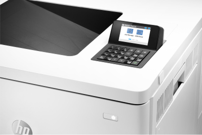 Printer laser ngjyrë HP Color LaserJet Enterprise M554dn, A4, 33 fpm, i bardhë