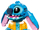 Set ndërtimi LEGO Disney 43249 Stitch, figurë e madhe, me aksesorë, blu