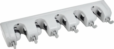 Закачалка за алат AWTools Tool Hanger, 5 држачи, 6 куки, сива