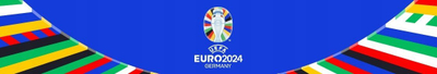 Set abetare Topps UEFA Euro 2024 Sticker Tin, kuti metalike, dizajn me shumë ngjyra