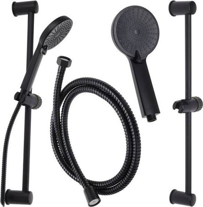 Set dushi Shower Set, 3 funksione, gyp 150 cm, i zi mat
