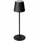 Llambë tavoline Platinet RGB, IP44, me bateri që ringarkohet, e zezë