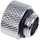 Lidhës Alphacool 1/4", krom