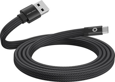 Kabllo magnetike Mobile Origin, USB A me USB C, 1m, e zezë