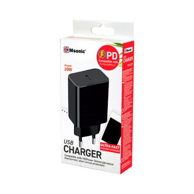 Karikues muri Msonic MY6623K, USB C, Power Delivery, i bardhë