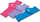 Set shirita rezistence Body Sculpture Flex BB 102NC, 3 copë, nivele të ndryshme rezistence, shumëngjyrëshe