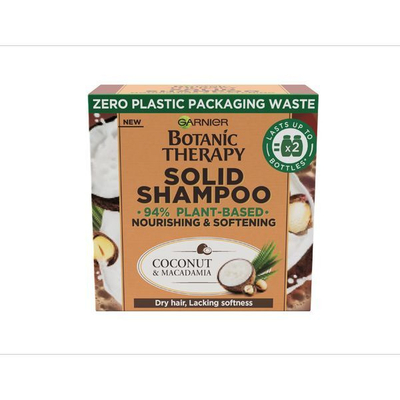 Shampo i ngurtë Garnier Botanic Therapy (Coconut & Macadamia Solid), 60 g