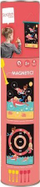 Loja me shenjëster magnetike Scratch Mermaid, 40 x 31 cm, 8 pjesë, me ngjyra