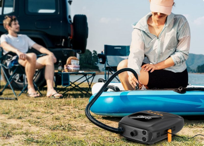 Pompë elektrike ajri Technaxx TX-266, 350 L/min, me bateri