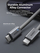 Kabllo USB C në C Aukey Circlet Blink CB-DCC241, 1m, 240W, e gërshetuar