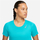 Bluzë sportive Nike Dri-FIT Fast, me mëngë të shkurtra, për vrapim, e kaltër e ndezur