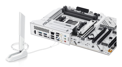 Pllakë amë ASUS X870 MAX Gaming WIFI7 W, AMD X870, DDR5, e bardhë