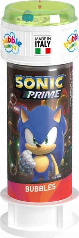 Solucion me flluska sapuni Bubble World Sonic Bubbles, 60 ml, për kalamaj