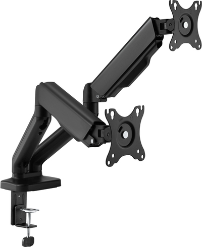 Mbajtëse monitori CABLETECH UCH0208-2, për 2 monitorë 17-32", e zezë