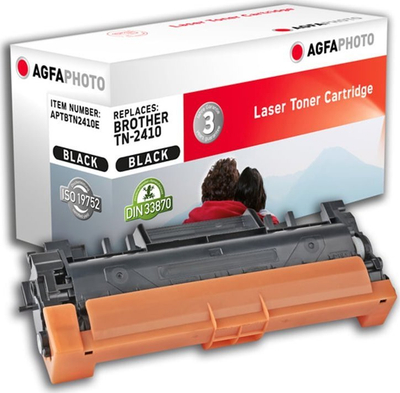 Toner AgfaPhoto APTBTN2410E, për Brother TN-2410, lazer, i zi