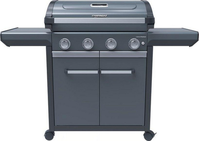 Grill me gaz Campingaz 4 Series Premium, 72 x 46 cm, i hirtë