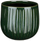 Saksia dekorative Mica Decorations Pablo, qeramike, 18x18x16 cm, jeshile e errët