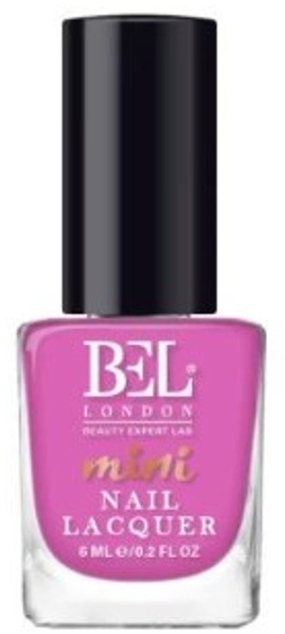 Llak thonjsh Bel London Mini 218, tharje e shpejtë, 6ml, rozë