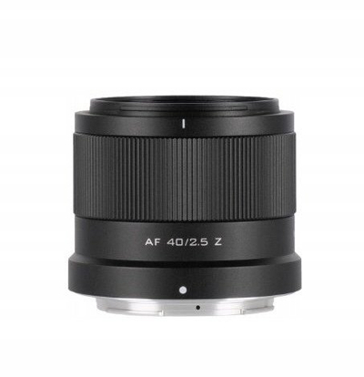 Објектив Viltrox 40mm F2.5, Full Frame, Автофокус, за Nikon Z, црн