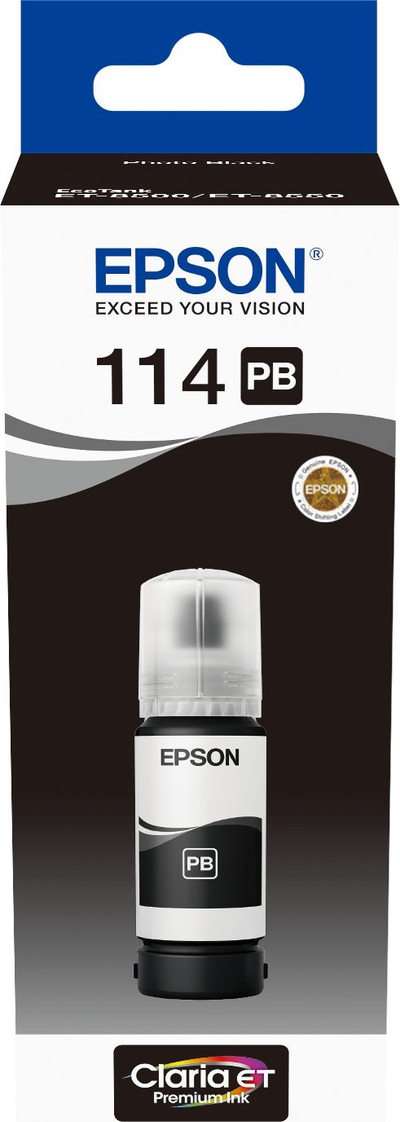Bojë rimbushëse Epson 552, EcoTank, 70 ml, e zezë fotografike