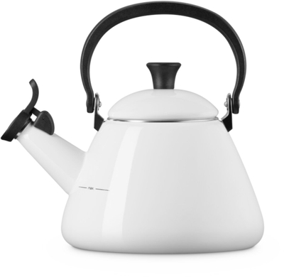 Çajnik Le Creuset Kone, 1.6L, çelik i emaluar, i bardhë