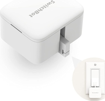 Паметно копче SwitchBot S1, контрола со апликација, лепливо монтирање, бела боја