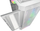 Куќиште за компјутер Cougar Airface RGB, бело, Midi Tower