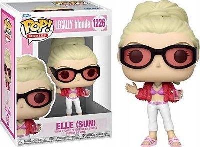Figurë vinili Funko Pop Movies Legally Blonde Elle Sun, për koleksion, 4.25\", rozë